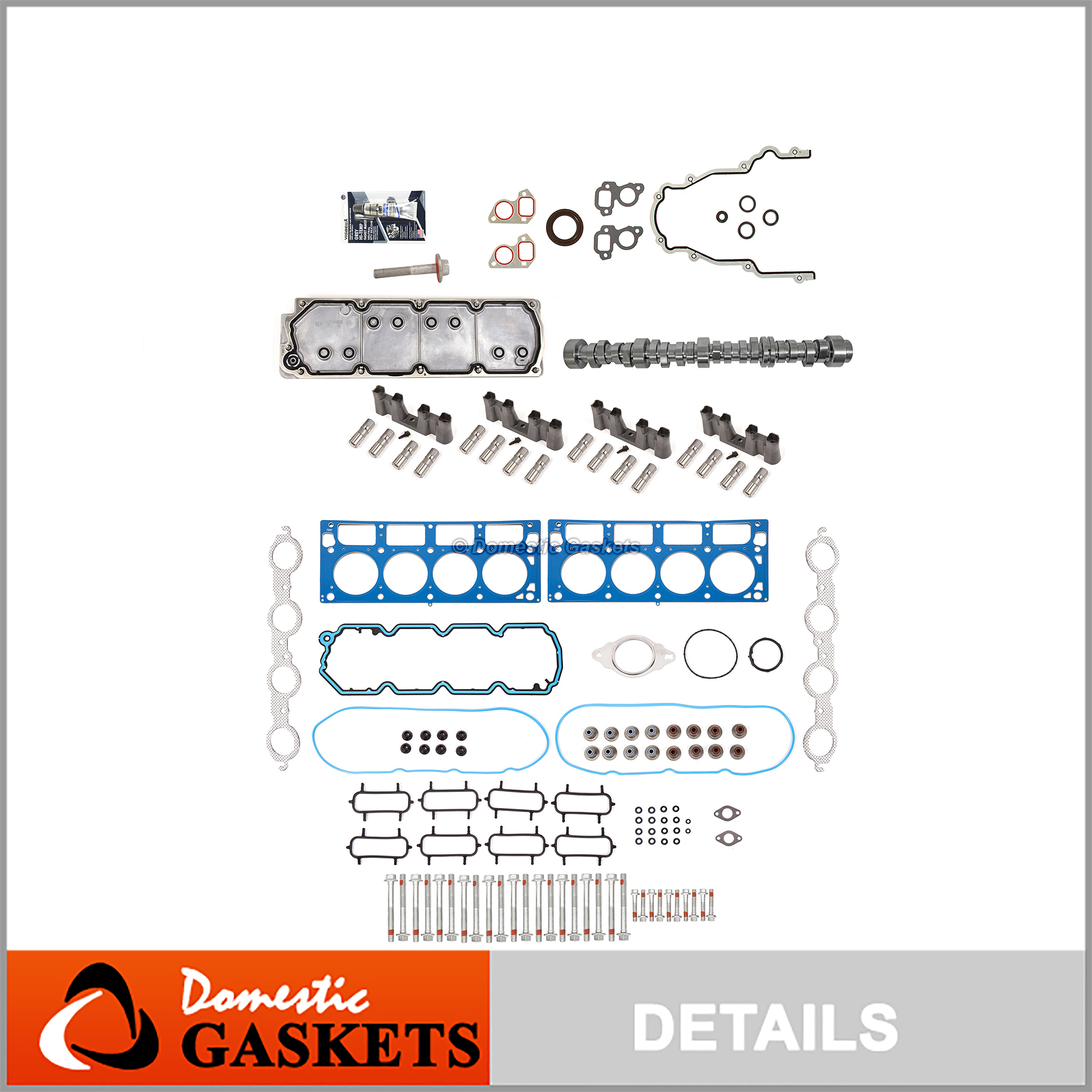 Enginetech Remanufactured Crankshaft Kit For 97-06 GM/Chevy 5.3/5.7/6.0L - 24-Tooth Reluctor