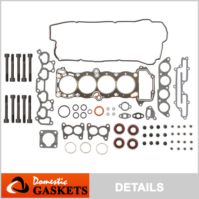 Fits 91-94 Nissan Sentra NX 1.6L DOHC Head Gasket Set Bolts GA16DE