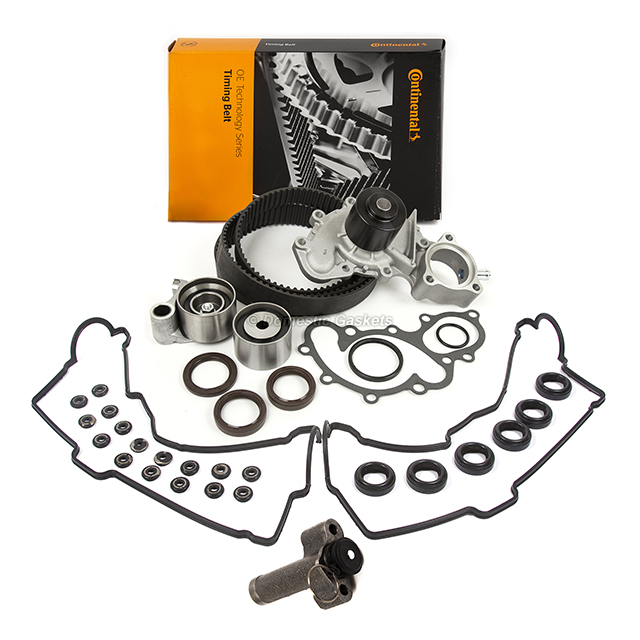 13568-YZZ03, 13503-62040, 13505-62070, 16100-69398-83 Timing Belt Kit Water Pump Gasket Fit 95-04 Toyota 4Runner Tundra Tacoma 5VZFE