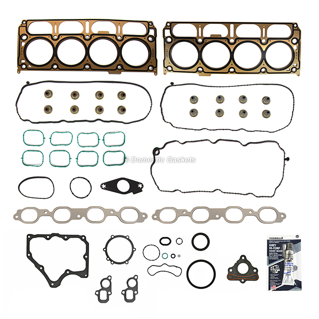 HS26744PT, CS26744PT Full Gasket Set Fit 14-20 GMC Sierra Yukon Chevrolet Silverado 1500 Tahoe 5.3L 