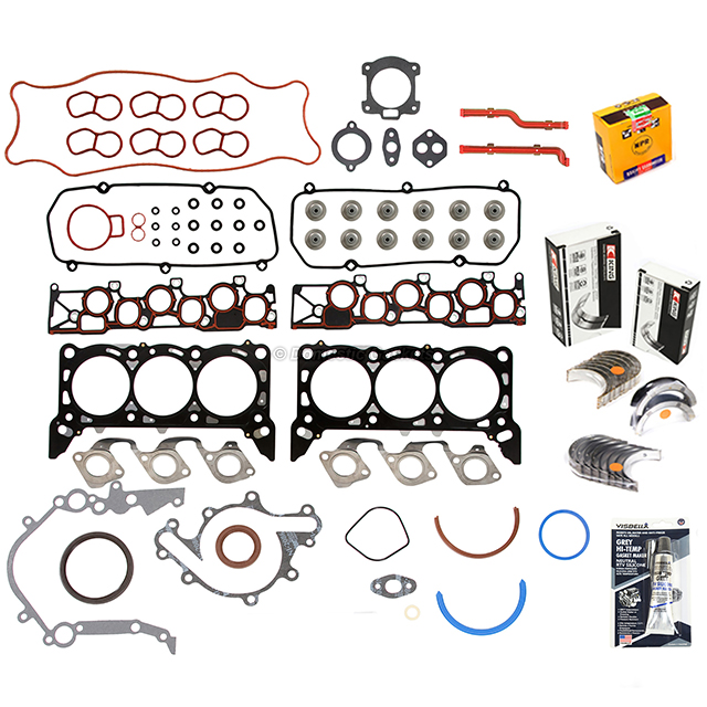 HS9250PT-5, CS9250-1 Engine Re-Ring Kit Fit Ford E250 E150 F150 4.2L Vin 2 OHV 12V