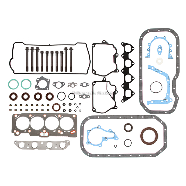 HS9604PT, CS9604 Fits 93-97 Geo Prizm Toyota Corolla 1.6L Full Gasket Set Bolts 4AFE DOHC 16V