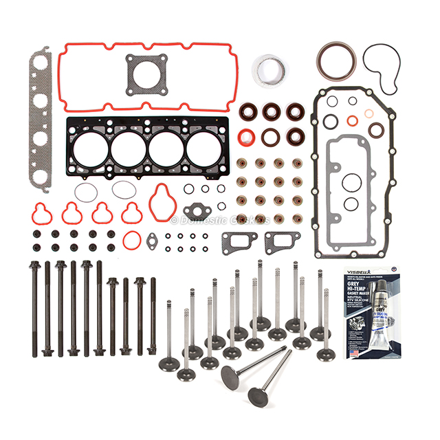 HS9036PT2, ES72157, CS9036, IV158, EV158 Full Gasket Set Intake Exhaust Valves Fit 02-05 Chrysler Dodge Neon 2.0L ECB