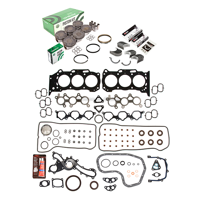 HS26321PT, CS26321, 13101-0P053, 13101-31090, 13101-31092-A0, 13101-31092-B0 Full Gasket Set Bearings Pistons Fit 05-16 Toyota Avalon Camry Lexus 3.5L 2GRFE