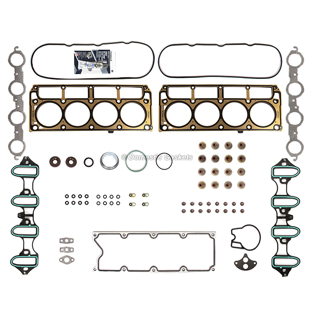 HS9292PT, HS9292PT-1, 12589226, 12498544 MLS Head Gasket Set Fit 99-01 Chevrolet Silverado GMC Sierra Yukon 4.8 5.3 OHV