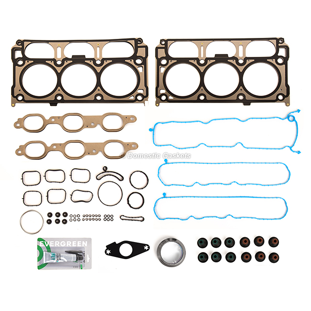 HS55351, GS33939 Head Gasket Set Fit 14-19 GMC Chevrolet Silverado Sierra 1500 4.3L VIN H