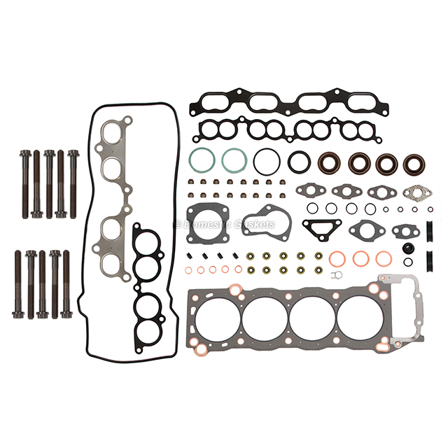 HS9465PT-2, HS9465PT-3, ES72182 Fits 95-04 Toyota Tacoma 2.4 2.7L T100 4Runner DOHC Head Gasket Set Bolts 3RZFE