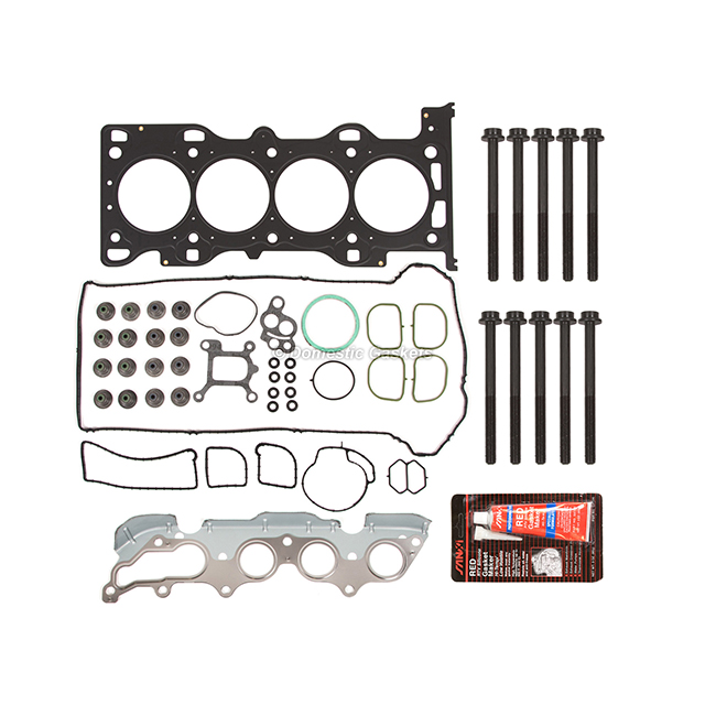 HS26250PT-4, ES72207 Fits 03-11 Mazda 3 5 6 Ford Focus 2.0 2.3 Head Gasket Head Bolts Set MZR VIN Z N