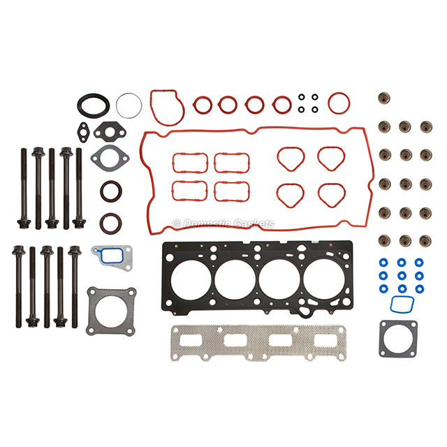 HS9946PT, HS26206PT-1, HS26206PT-3, ES71028 Fits 01-10 Chrysler PT Cruiser Jeep Liberty Wrangler 2.4L Head Gasket Set Bolts