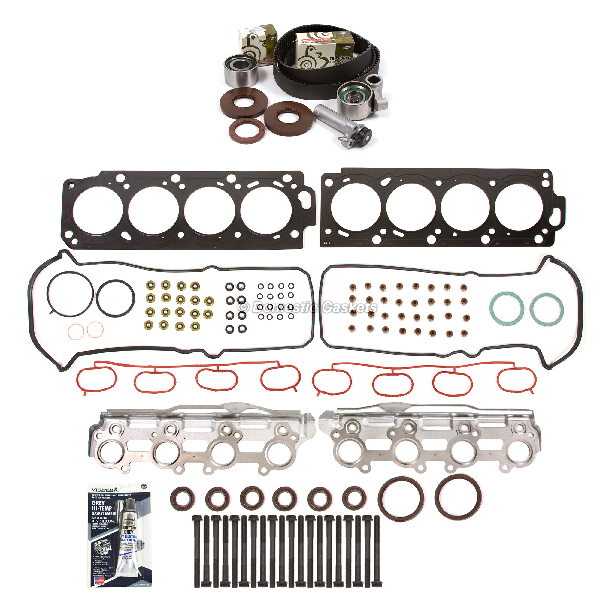 OEA Aisin Timing Belt Kit With Water Pump & Hose Kit For Toyota Sequoia 4.7L V8 (2005-2007) TKT-001