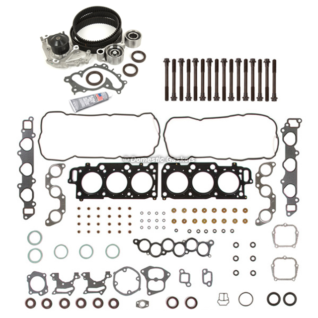 HS26266PT, ES71036 Head Gasket Set Timing Belt Kit Water Pump Fit 02-06 Toyota Lexus 3.0L  3MZFE