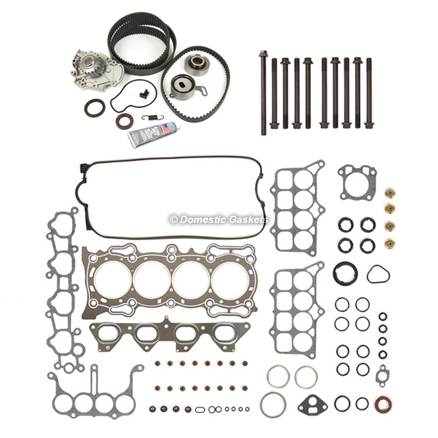 HS9851PT Head Gasket Set Timing Belt Kit Water Pump Fit Honda F22A1 F22A4 F22A6
