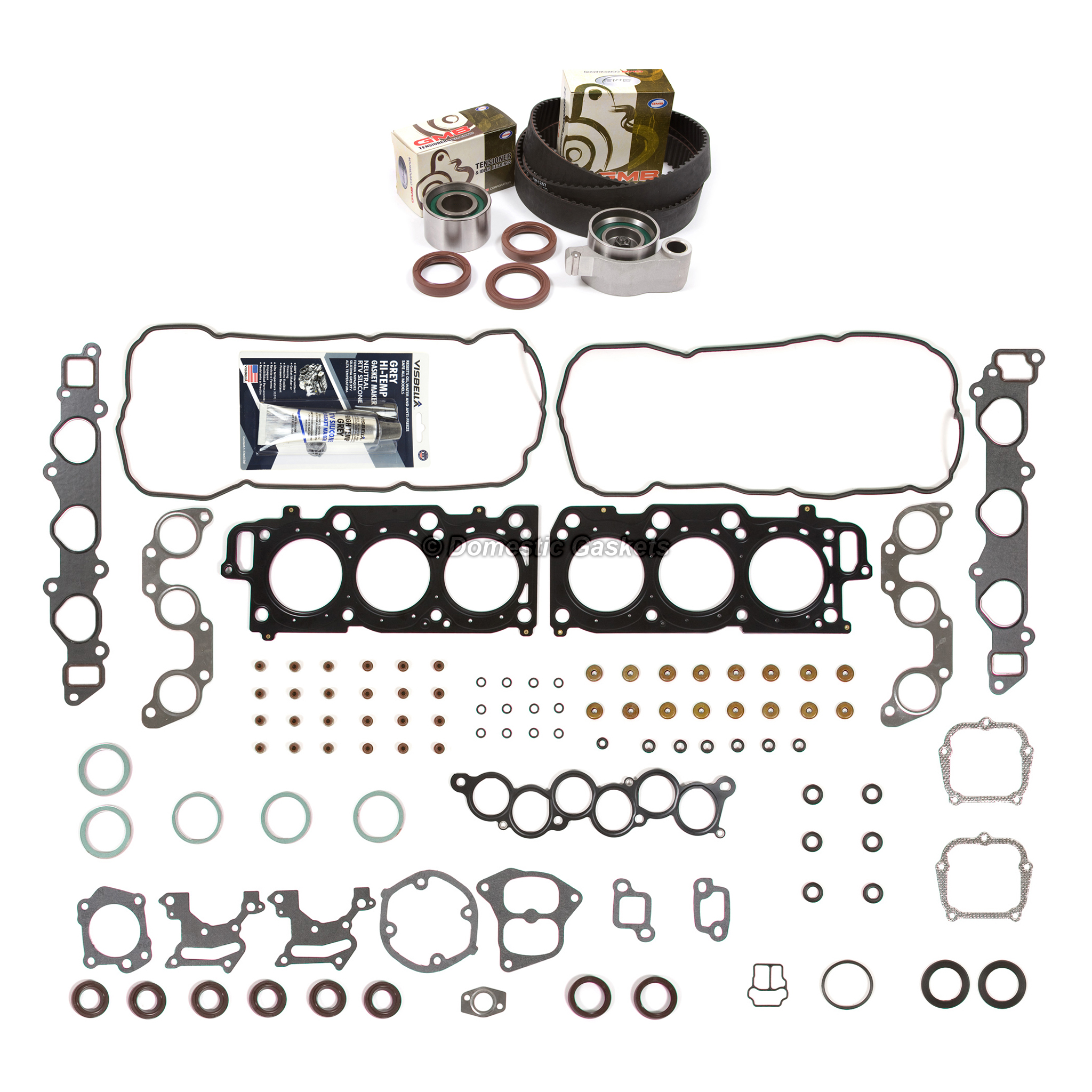 Engine Timing Belt Kit With Water Pump For 01-06 Toyota Camry Highlander 3.0L 1MZ-FE – CPW10067