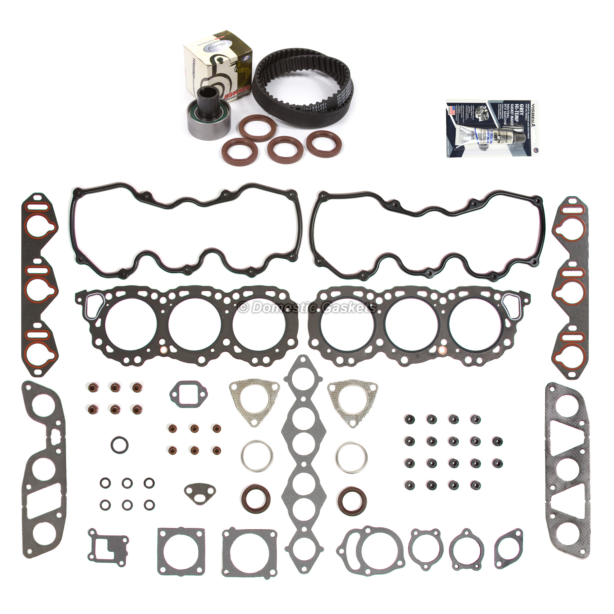 HS9972PT, HS9972PT Head Gasket Set Timing Belt Kit Fit 95-98 Nissan Quest Mercury 3.0 SOHC VG30E