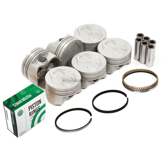 10-827 Pistons and Rings fit 92-04 Chevrolet C1500 S10 Jimmy Isuzu GMC 4.3 OHV