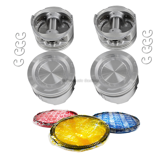  Pistons and Rings fit 85-88 Toyota 4Runner 2.4L L4 Turbocharged SOHC