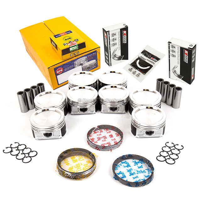 10-809 Power-Improved Pistons Main Rod Bearings fits 97-15 Lincoln Ford 5.4L 16V SOHC