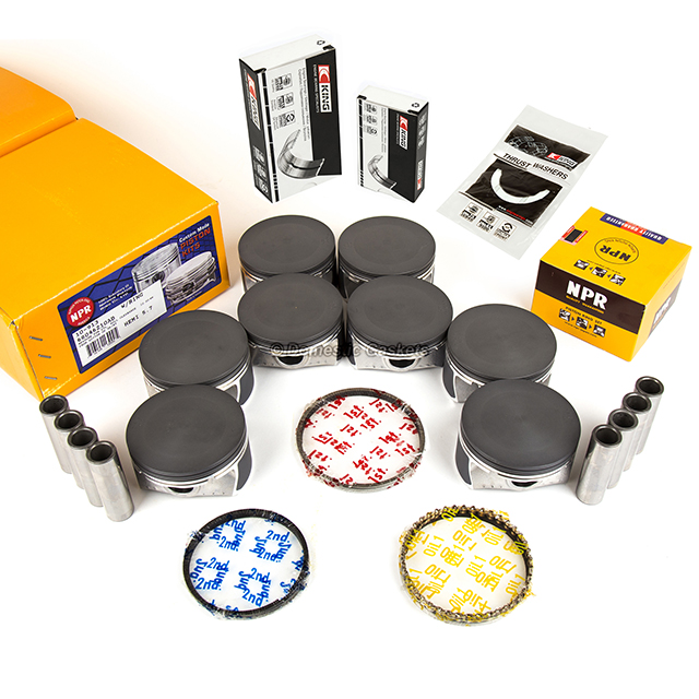 10-913 Pistons Main Rod Bearings fit 09-16 Dodge Ram 1500 Chrysler Aspen Jeep 5.7L HEMI