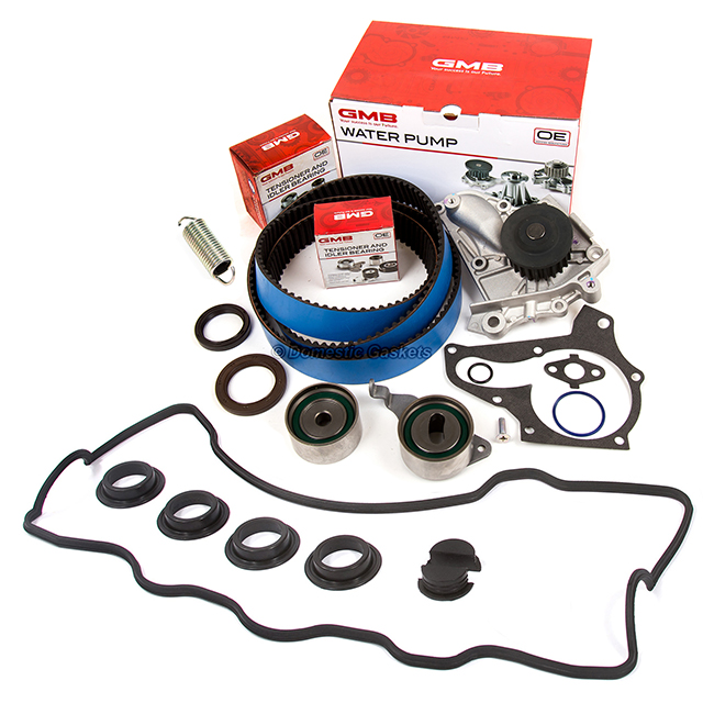 13568-09041, 13568-09041, 13503-63011, 16110-79026 Fit 87-01 Toyota Camry 2.0L 2.2L HP Timing Belt Kit GMB Water Pump Valve Cover