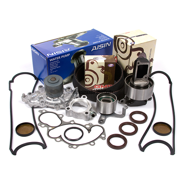 13568-65011, 13505-65020, 13503-65010, 16100-69475, TS26154, ITM154 Timing Belt AISIN Water Pump w/pipe Valve Cover Kit Fit 88-92 Toyota Pickup 3.0