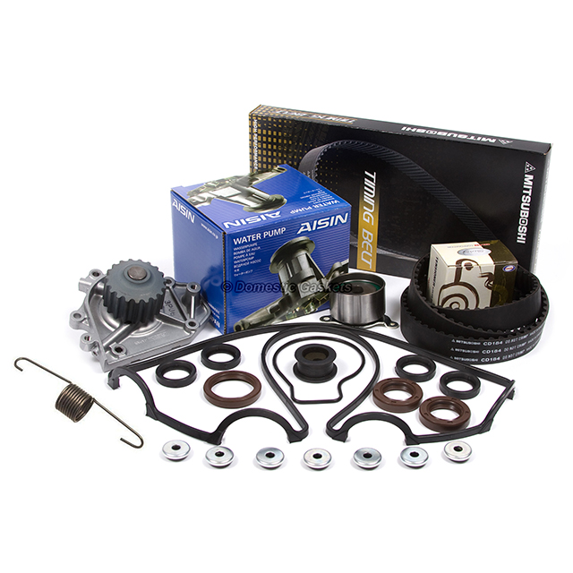 14400-P7J-004, 14510-P30-003, 19200-P75-003 Mitsuboshi Timing Belt AISIN Water Pump Valve Cover Kit Fit 90-95 Acura Integra 