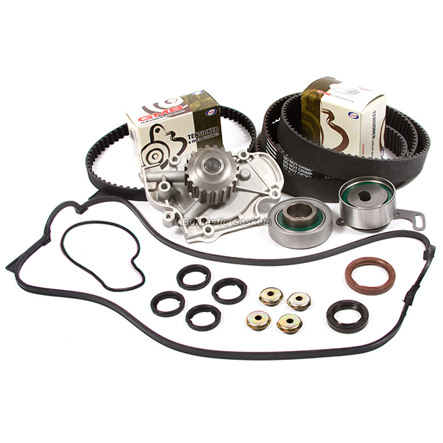 14400-PT0-004, 13405-PT0-004, 13404-PT0-004, 14510-PT0-004, 19200-P0A-003, TS26187, ITM187, 135-1280 Timing Belt Water Pump Valve Cover Fit 90-97 Honda Accord Prelude F22A1 F22B2