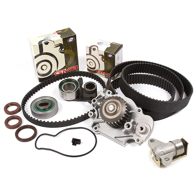 14400-P13-014, 13405-PT0-004, 13404-P13-003, 14510-P13-003, 19200-P13-003, TS26226, ITM226 Timing Belt Water Pump Kit Fit 93-01 Honda Prelude DOHC Tensioner H22A1 H22A4