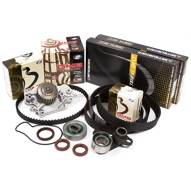 14400-P13-014, 13405-PT0-004, 13404-P13-003, 14510-P13-003, 19200-P13-003 Mitsuboshi Timing Belt Water Pump Kit Fit 93-01 Honda Prelude 2.2 H22A1 H22A4