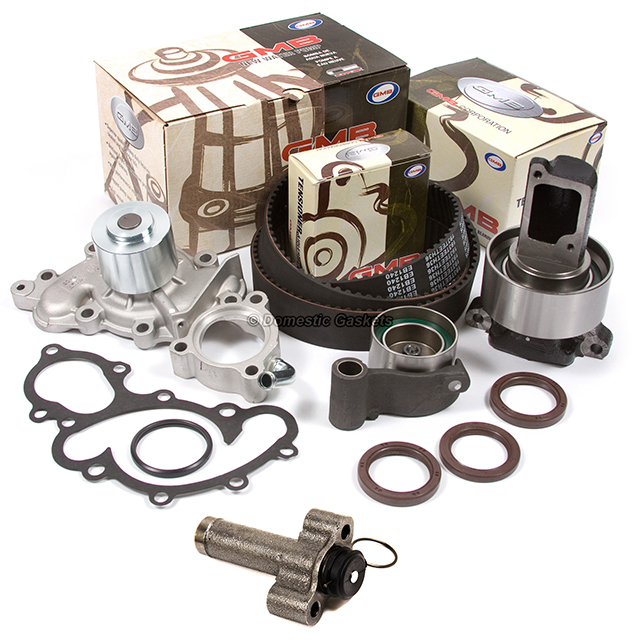 13568-69075, 13505-65040, 13503-65010, 13540-65010, 16100-69485-83, TS26240, ITM240 Timing Belt GMB Water Pump Tensioner Fit 93-95 Toyota Pickup 4Runner T100 3VZE