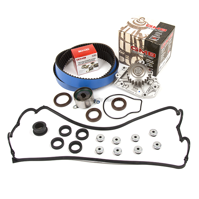 14400-P72-014, 14510-P30-003, 19200-P72-003 Timing Belt Kit Water Pump Valve Cover Gasket for 94-01 Acura 1.8 B18C1 B18C5