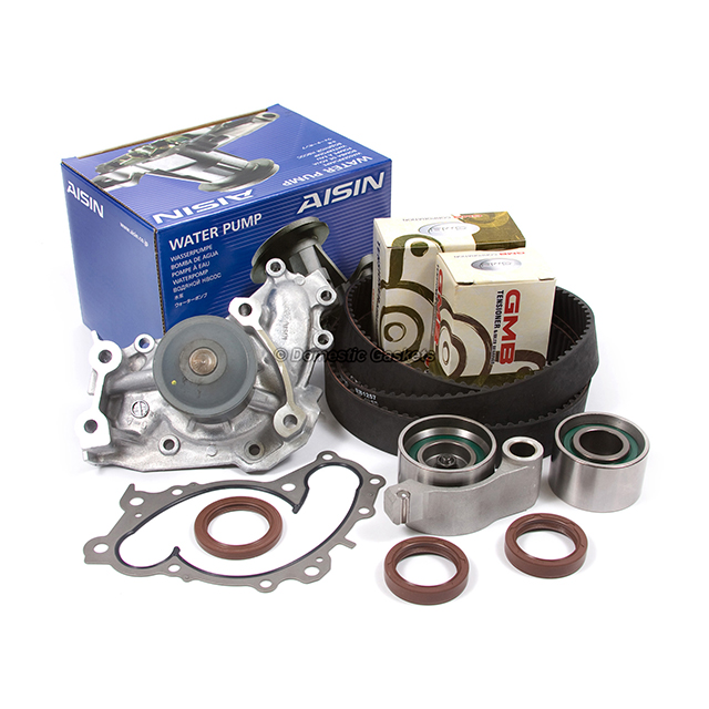 13568-09080, 13503-0A010, 13505-0A010, 16100-29085, TS26257A, ITM257A Timing Belt AISIN Water Pump Kit Fit 01-10 Toyota Lexus 3.0L 3.3L 1MZFE 3MZFE