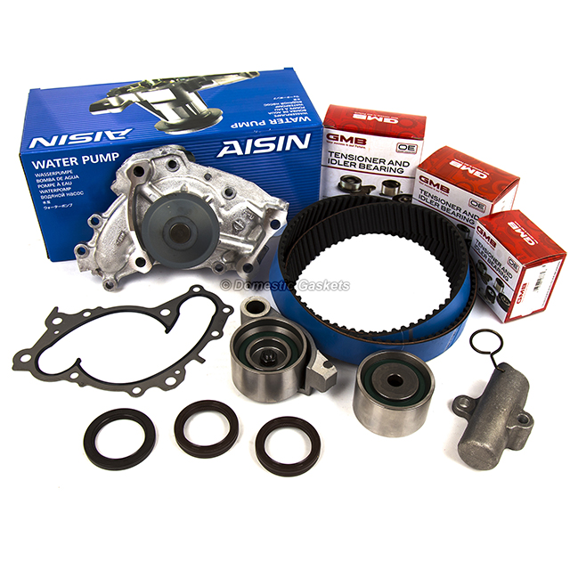 13568-09080, 13503-0A010, 13505-0A010, 13540-20030, 16100-29085, TS26257A, ITM257A Timing Belt Kit T AISIN Water Pump for 01-08 Toyota Lexus 3.0 3.3 1MZFE 3MZFE