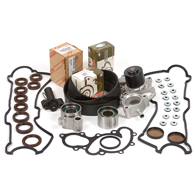 13568-YZZ03, 13503-62040, 13505-62070, 13540-62021, 16100-69398-83, TS26271, ITM271 Timing Belt Water Pump Tensioner Valve Cover Kit Fit 95-04 Toyota Tacoma 5VZFE