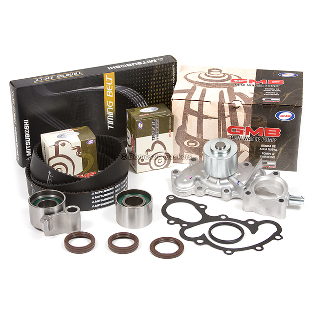 13568-YZZ03, 13503-62040, 13505-62070, 16100-69398-83, TS26271, ITM271 Mitsuboshi Timing Belt GMB Water Pump Fit 95-04 Toyota Tacoma Tundra T100 5VZFE