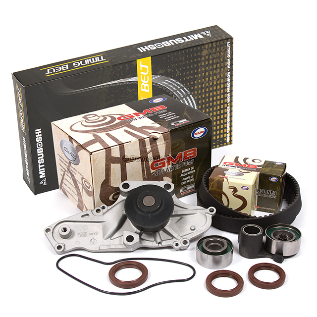 14400-P8A-A02, 14550-PGE-A01, 14510-PGE-A01, 19200-P8A-A02 Timing Belt Kit GMB Water Pump Fit 97-03 Honda Accord Acura TL CL J30A J32A J35A