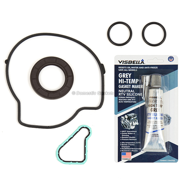 TCS46022 02-12 Dodge Jeep Chrysler Ram 4.7L 3.7L SOHC Timing Cover Gasket Set VIN K N P