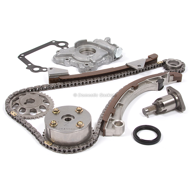 13523-0D010, 13521-0D010, 13506-0D010, 13540-0D010, 13050-22012, 13561-22020, 13559-0D010 00-08 Toyota Corolla Celica Matrix 1.8L Timing Chain Oil Pump+VVT-i Gear 1ZZFE