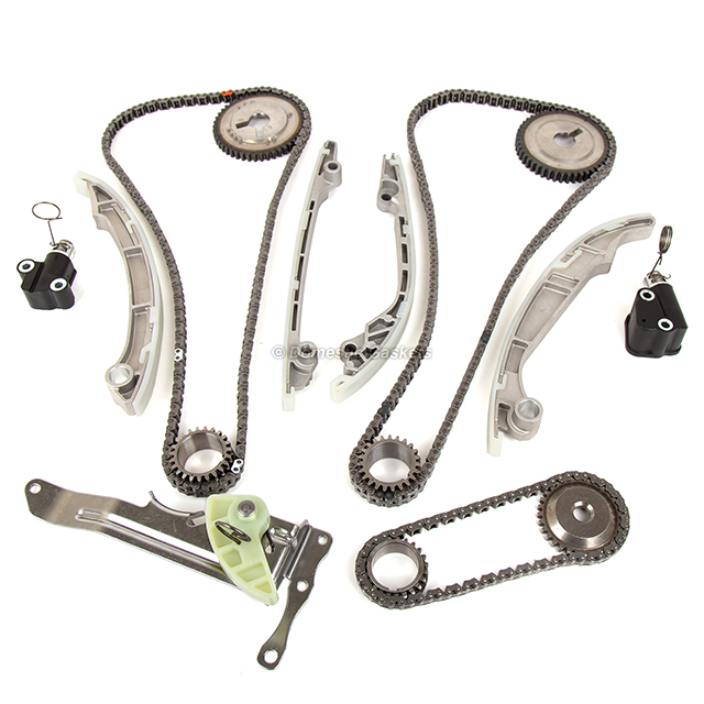 13028-1LA1A, 13028-1CA1A, 15041-1CA1A, 13024-1LA1A, 13024-AR00A, 13021-1LA1A, 13021-1CA0A, 15043-1CA0B, 15043-1CA2A, 13070-1LA1A, 13070-1CA1B, 13091-1LA2A, 13085-1LA1A, 13091-1CA0B, 13085-1CA0B, 13070-1CA0C Timing Chain Kit Fits Nissan Armada Titan Infiniti QX56 M56 QX80 Q70 5.6L