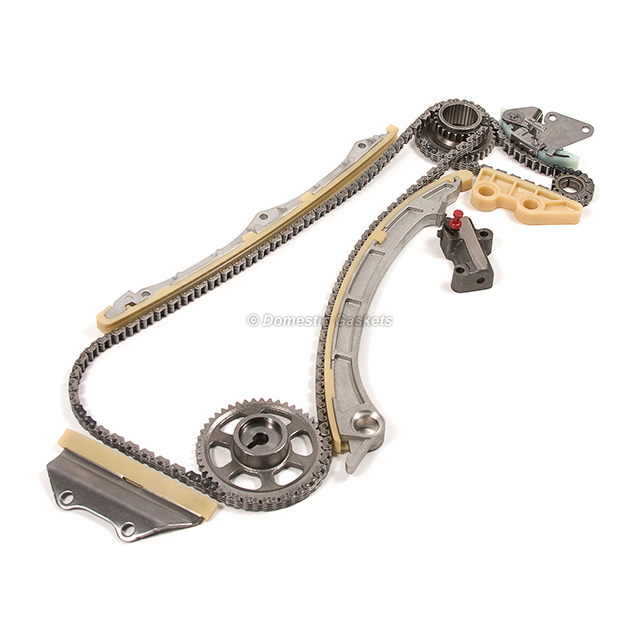 14210-PNA-000, 14401-R40-A01, 14510-RAA-A01, 14510-PNA-003, 14511-PNA-003, 14520-RAA-A01, 14530-RZA-A01, 14540-RAA-A02, 14540-PRB-A01, 13620-RAA-A02, 13441-PNA-004, 13450-RAA-A02 Fit 02-11 Honda Element CR-V Accord 2.4L DOHC Timing Chain Kit K24A1 K24A4 K24A8