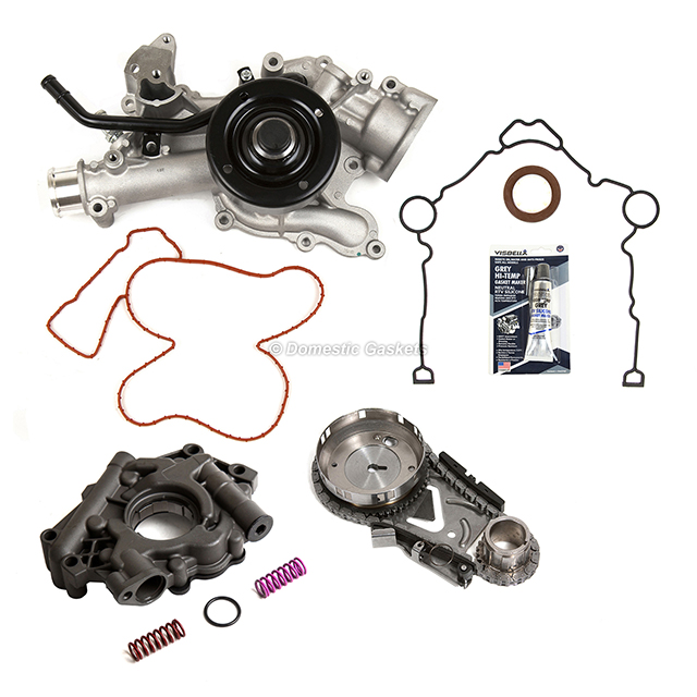 53021304AE, 53021307AA, 53021308AC, 53021582AD, 53021622AF Timing Chain Kit Water Oil Pump High Pressure Fit 04-08 Dodge Chrysler 5.7 Hemi