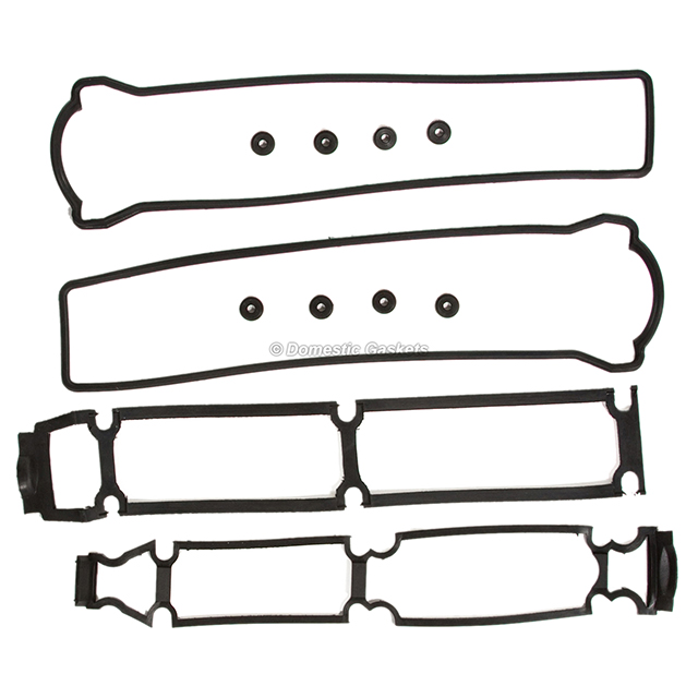 VS50268R 85-91 Toyota Corolla GTS FX MR2 Geo Prizm 1.6L DOHC Valve Cover Gasket Set 4AGE