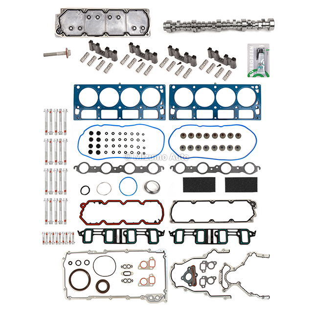 HS26192PT-6, ES72390 Non-AFM DOD Gasket Lifters Kit Fits 07-14 Cadillac Chevrolet GMC Sierra 6.0 6.2