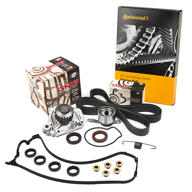 14400-P28-004, 14520-P2A-305, 19200-P08-004 Timing Belt Kit Water Pump Fit Honda Civic EX SL 1.6 SOHC