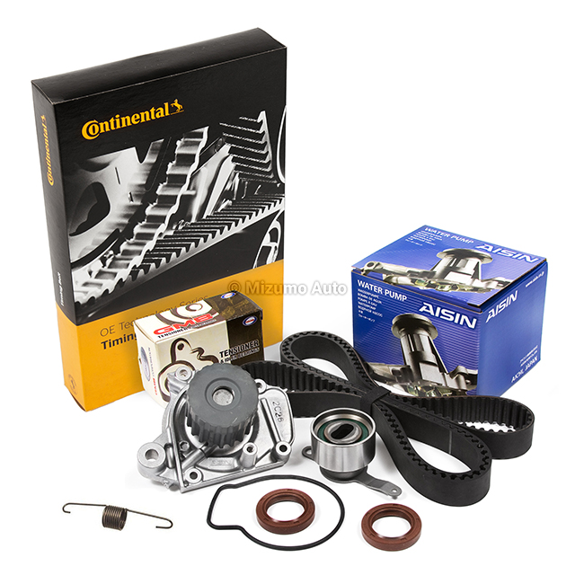 14400-P28-004, 14520-P2A-305, 19200-P2A-A01 Timing Belt Kit Water Pump Fit 96-00 Honda Civic 1.6 D16Y7 D16Y8