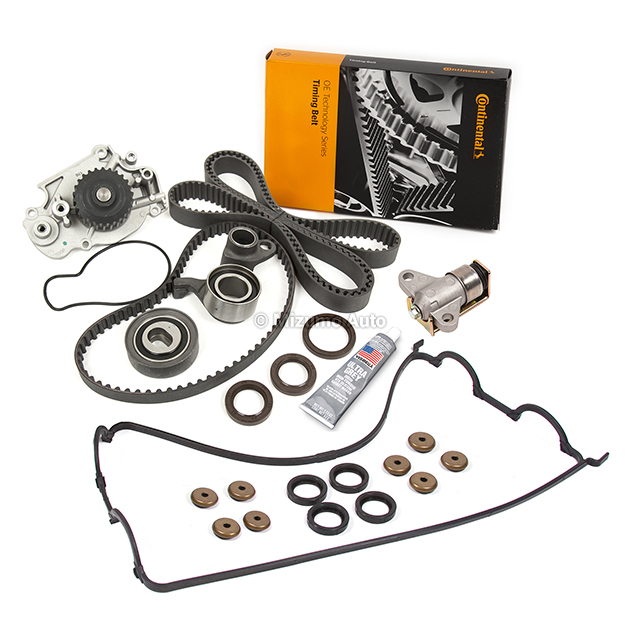 14400-P13-014, 13405-PT0-004, 13404-P13-003, 14510-P13-003, 19200-P13-003 Timing Belt Kit Water Pump Gasket Fit 93-01 Honda Prelude 2.2 VTEC H22A1 H22A4