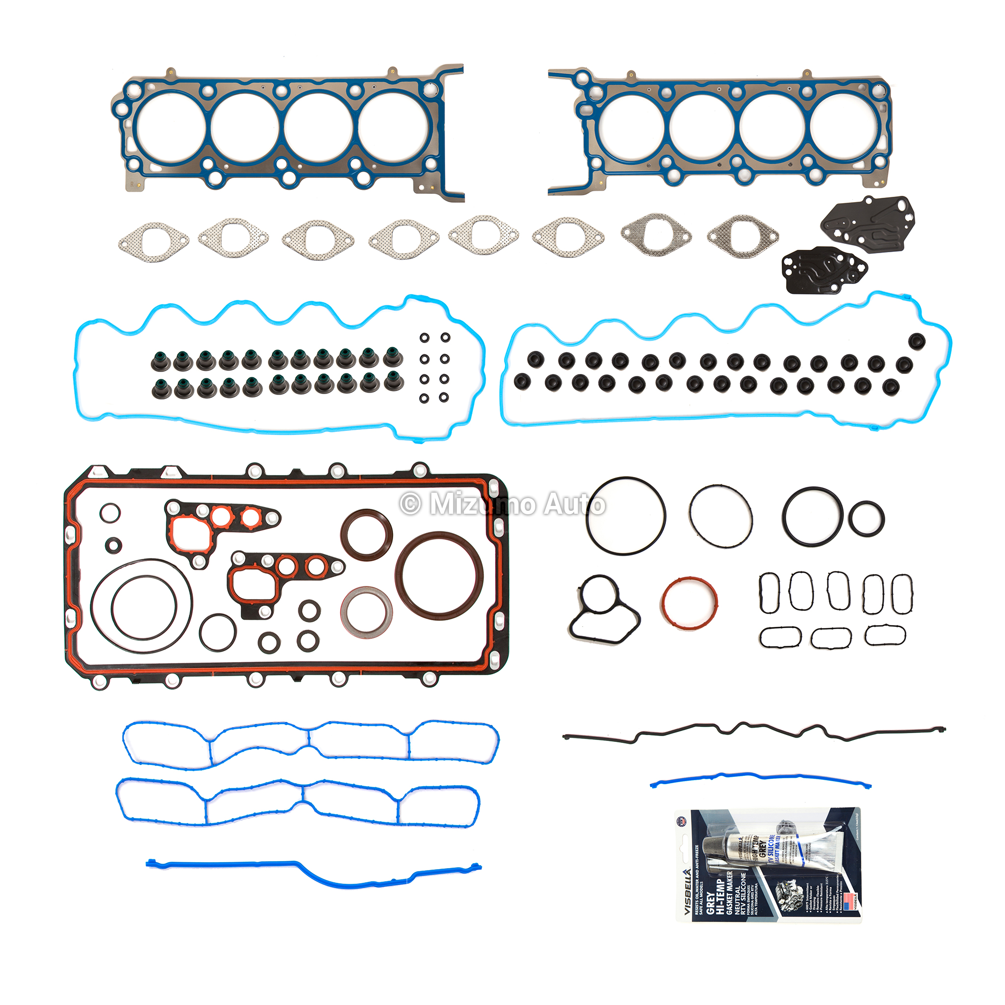 HS26306PT-3, HS26306PT-4, CS9790 Full Gasket Set Fit 07-10 Ford Mercury Explorer Sport Trac 4.6L SOHC 24v