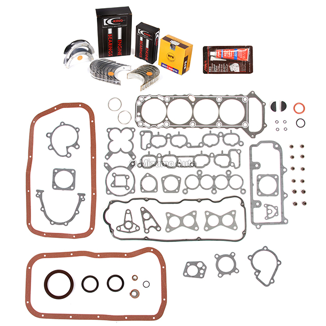 HS9646PT-1, CS9646, SWN30096 Full Gasket Set Bearings Rings Fit 89-92 Nissan Axxess Stanza KA24E