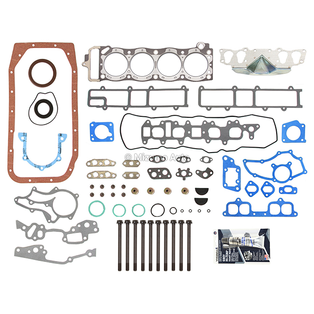 HS26185PT-2, CS8807-1, ES71178 Full Gasket Set Head Bolts Fit 85-95 Toyota Runner Pickup 2.4 22R 22RE 22REC