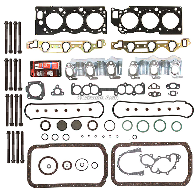 HS9728PT-1, CS9728, ES72185 MLS Full Gasket Set Head Bolts Fit 88-95 Toyota Pickup T100 4Runner 3.0 3VZE