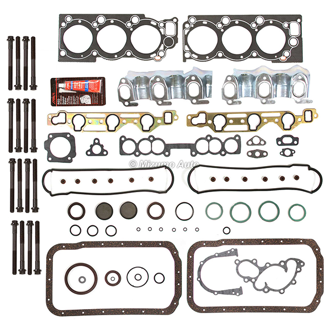 HS9728PT-1, CS9728, ES72185 Full Gasket Set Head Bolts Fit 88-95 Toyota 3.0 SOHC 3VZE Pickup 4Runner T100